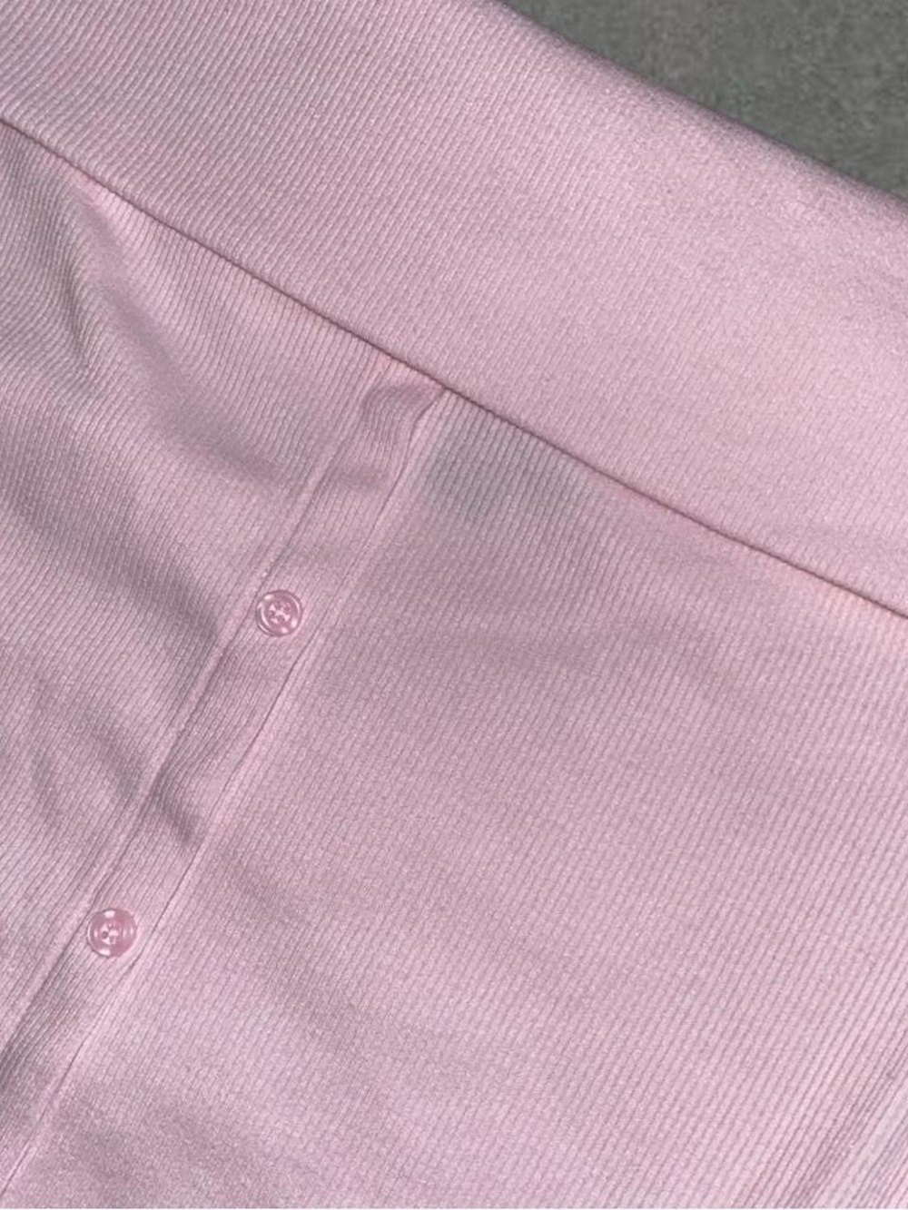 Off-Shoulder Long Sleeve Bodycon Dress in Light Pink - Picture 4 of 5